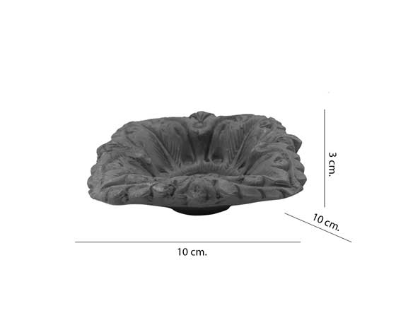 Terracotta lamps - Square - Set of 2