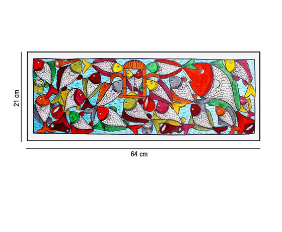 PATACHITRA BIRD FOR WALL DECORATION