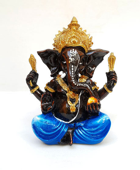 BLUE SHREE GANESH/GANAPATI IDOL- LIGHTWEIGHT
